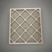 18x20x1 MERV 8, Flanders Pleated Air Filter, Pack 2