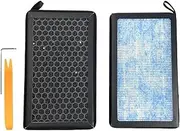 Compatible with Tesla Model 3 Y All The Year HEPA Activated Carbon Air Filter 2 Pieces Set Air Conditioner PM2.5 Cleaner Filter Replacement(Mew Model)