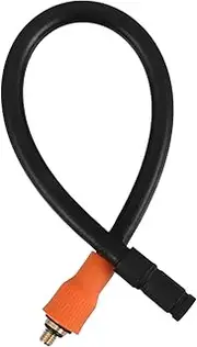 DINHEAROM Inflation Tube for Tire Compressor Hose Extension Thread Heat-protected Easy to Use