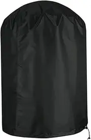 Barrel BBQ Cover Small Kettle Barbecue Grill Cover Waterproof Heavy Duty Protector with Drawstring 58x77cm