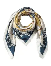 [Gregory Ladner] Floral Neckerchief in Yellow