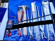 8 Pieces FARRIER TOOL KIT/Horse Nippers/Clinchers/Rasp/Hammer/Offset Hoof Knife
