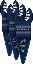 Tools NOTP286 Caulking Scraper Blade (3/Pack), Oscillating Tool Accessories | Oscillating Saw Blades,Black