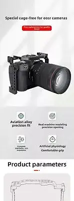 Camera cage bracket metal stabilizer camera accessories suitable for EOS-RP