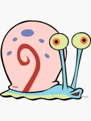 Gary The Snail Sticker - Sticker Graphic -Stickers for Hydroflask Water Bottles