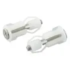 Toilet Seat Screws WC Seat Screw Kit Blind Hole Stainless Steel/plastic