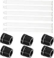 ULTECHNOVO Home Use Essential Oil Pipette 50ml Glass Dropper Laboratory Dropper Rubber Tip Set of 50 Accurate Measurement