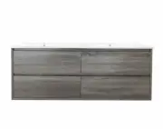 MAXIMO 1800MM AMAZON GREY WALL HUNG VANITY CABINET ONLY