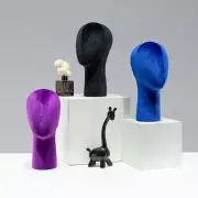 33cm Wigs Head Mannequin Stylist Hairpiece Styling Sturdy Hat Stand Holder