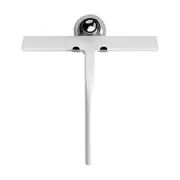 Catzon Shower Squeegee with Suction Cup Streak-Free Cleaning for Window-White