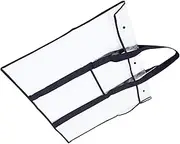 Transparent Document Storage Bag Large Art Organizer with Snap Button for Artists and Travelling Convenient Drawing Holder for Sketch Papers and Supplies