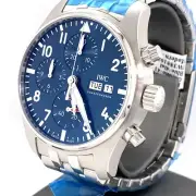 IWC PILOT’S WATCH CHRONOGRAPH 41MM - IW388102 - BLUE- NEW - 8 Year Warranty !