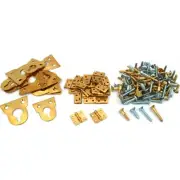 136 Clock Hangers Hinges Screws Clockmaker Repair Parts