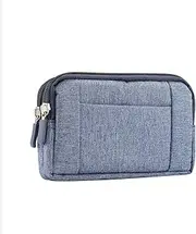 Mobile Phone Belt Clip Holster Men's Mobile Phone Belt Bag Men Small Universal Smartphone Holder with Belt Loop Shoulder Strap Carry Bag Phone Belt Bag Card Slot Purse Wallet