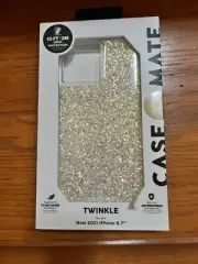 New 2021 Apple iPhone 6.7 Case-Mate Twinkle Stardust Case Sparkling 10' Drop