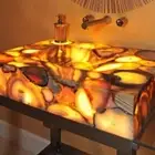 Agate Stone Wash Basin Sink, Geode Stone Sink, Handmade Bathroom Vanity Decor