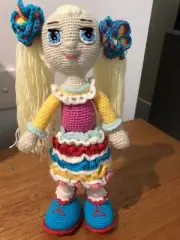 Pattern (UK and US terms available) Vivienne Amigurumi Doll