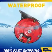 1PCS 12V 300DB Super Train Horn For Trucks Car Boat Motorcycles Universal Red (for: Mazda)