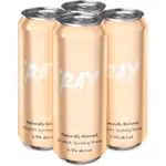 Ray Peach Hard Seltzer Can 330mL