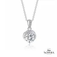 在飛比找PChome24h購物優惠-SOPHIA 蘇菲亞珠寶 -相擁1.00克拉FVS2 鑽石項