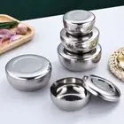Unbreakable Ramen Bowl Stainless Steel Pickle Container Salad Bowl Children
