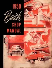 1950 Buick Service Shop Repair Manual Book Engine Drivetrain Wiring OEM Guide