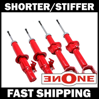 Mookeeh MK1 Performance Stiff Shorter Shocks Struts For Lowered Vehicles GS35361 (for: Honda)