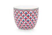 PIP Studio Flower Festival Scallop Red Light Blue Egg Cup