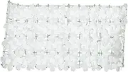 INOOMP Plant Shelter Fence Simulated Plant Fence Garden Balcony Courtyard Retractable Privacy Screen Net