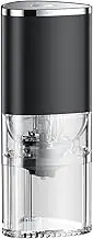 Electric Grinder Coffee Grinder Portable Grinder Fully Automatic Charging Coffee Shop Grinder Teal Hand Mixer Kitchen Aid (Black, One Size) Black One Size
