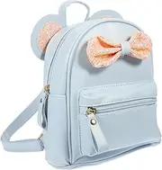 [Holibanna] Cutest Cartoon Mini Back for Sequin Bow Mouse Ears Travel Bag Durable Storage for Cellphone Wallet and Makeup Versatile Design for School Travel