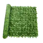 0.5x0.5m Artificial Hedge Simulated Green Leaf Fence for Indoor Outdoor Garden