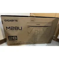 在飛比找蝦皮購物優惠-GIGABYTE M28U 電競螢幕(28吋/4K/144h