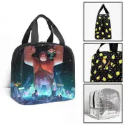 c1073 Wreck-It Ralph Children Lunch Bags Kids School Insulated Lunch Bag Portable Cooler Tote Food tbd1073