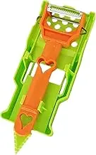 Mandoline Slicer for Kitchen, Vegetable Shredder, Vegetable Peeler, Multi-Functional Fruit Peeler, Multi-Functional Kitchen Tool, Handheld Cucumber Peeler Veggie Shredder for Home