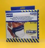 (Case of 10)NEW North by Honeywell 4200L CFR-1 Respirator NIOSH N95 Half Mask