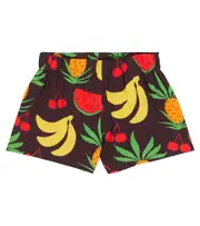 [Mini Rodini] Mini Rodini Fruits cotton shorts M 24/36 brown