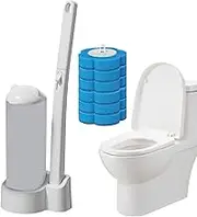 Toilet Bowl Cleaners - Toilet Cleaning Brush - Remover Scrubber Plunger Supplies for Household Shower Tub Sink Floor Garage