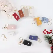 Hand Cleansing Gel Holder Keychain Clip On School Bag Pram Bag Unisex Key Ring