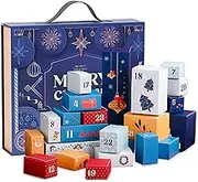 Empty To Fill - 24 Days Christmas Countdown Calendar Boxes For | Count Down To Christmas Calendar Cases For Toys, Chocolates