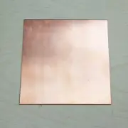 Select Thick 0.2mm - 0.6mm Copper Sheet Plate Guillotine Cut Metal Copper Sheet