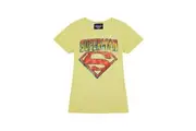 Superman Womens/Ladies T-Shirt (Yellow) (L)