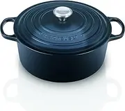 [Le Creuset] Signature Cast Iron Round Casserole, 20cm-Blue Navy
