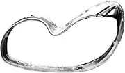 CLZCNQLX Transparent Glass Lamp Headlamp Cover Compatible for Hyundai Sonata Sonica EF-B 2001-2005 Headlight Cover Shell Replace Lampshade(1pc Left Side)