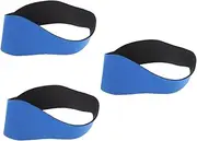 WHAMVOX 3pcs Long Lasting Spa Headband Swimming Ear Protection for Divers Pool Users