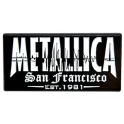 Metallica Quake Band Logo Pin Badge