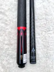 McDermott SL13 Pool Cue w/ 12.5mm DEFY Carbon Shaft, FREE HARD CASE (Shark Wrap)