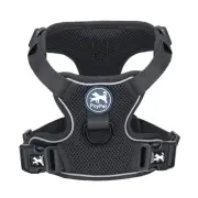 PoyPet Reflective Soft Breathable Mesh Dog Harness XS