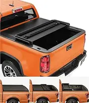 ALCYBD Tri-Fold Hard Tonneau Cover Truck Bed FRP On Top for 2015-2025 Compatible for Colorado/Canyon 5.2ft Bed (61.7") | TPM3 |(Soft Folding)