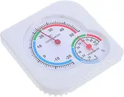 Holibanna Thermometer Indoor Thermostat Home Temperature Monitor House Temperature Monitor Outdoor Temperature Gauge Indoor Hygrometer Indoor Temperature Gauge White Plastic